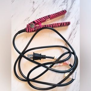 Zebra Print Hair Straightener Iron